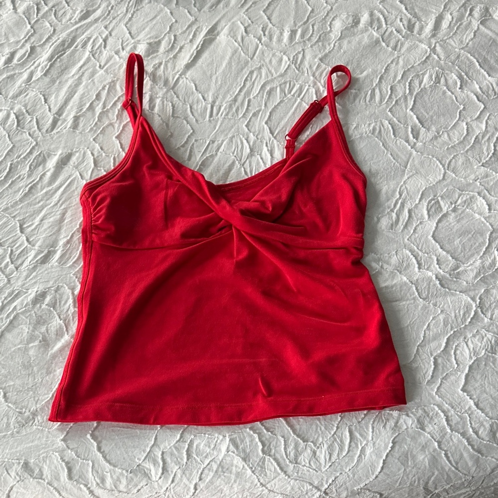 Athleta Red Camisole Top